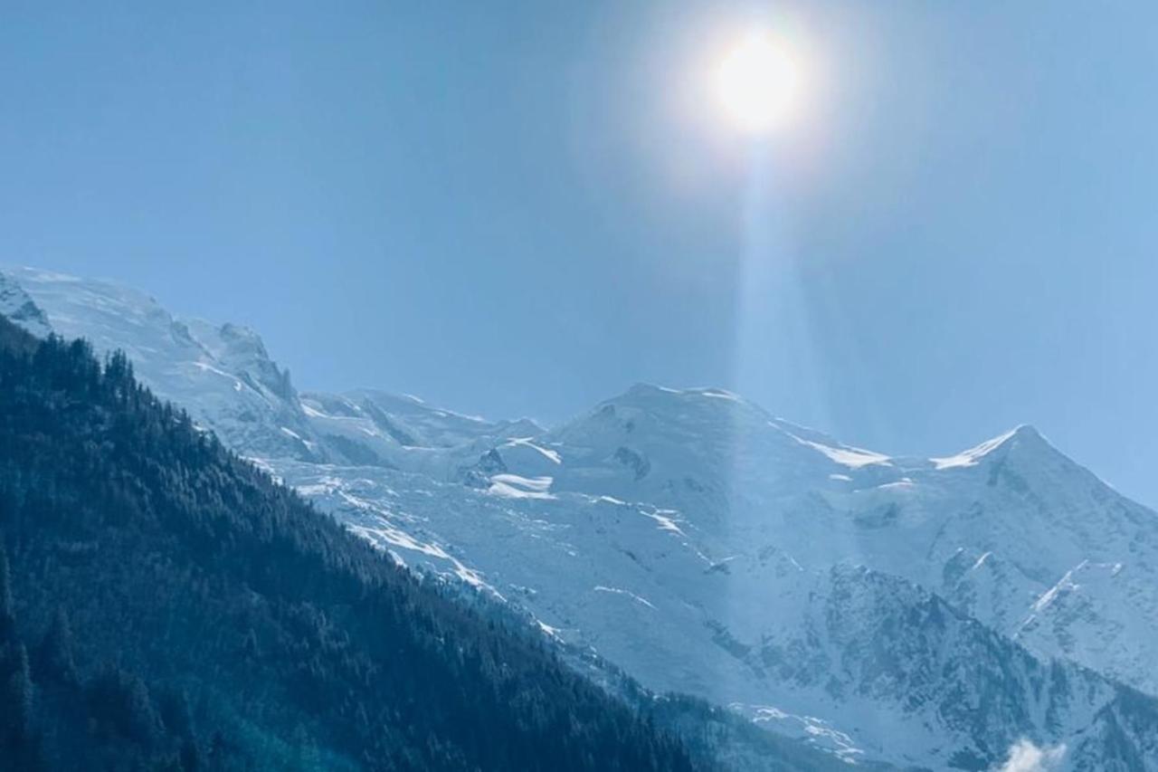 In The Center With A View Of Mont Blanc Apartment